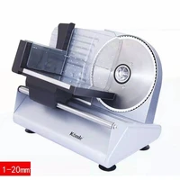 electric meat slicer adjustable thickness automatic bread slicer machine detachable stainless steel knife cut beef frozen lamb