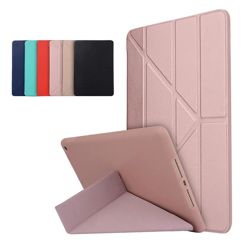 Чехол для iPad 10 2 2019 A2198 A2197 складной тонкий легкий мягкий чехол-накладка из тпу Etui 7