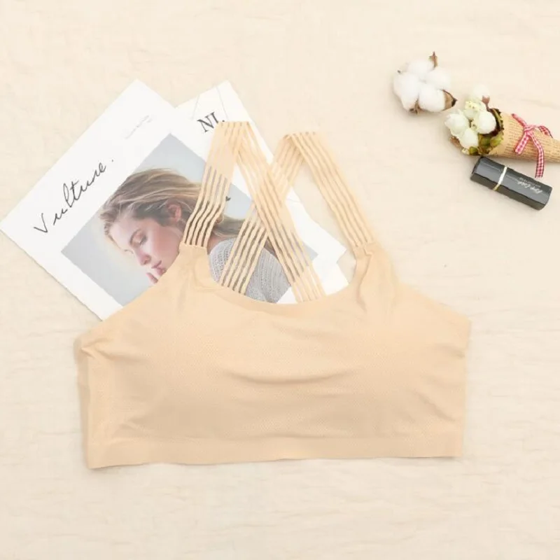 Новая мода Большой размер дышащие фитнес красивые сзади пуш-ап бюстгальтеры для