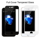 Черная Защита экрана для iPhone 7 закаленное стекло для iPhone X Xs Max Защитное стекло для iPhone 11 Pro 8 6 6S Plus XR