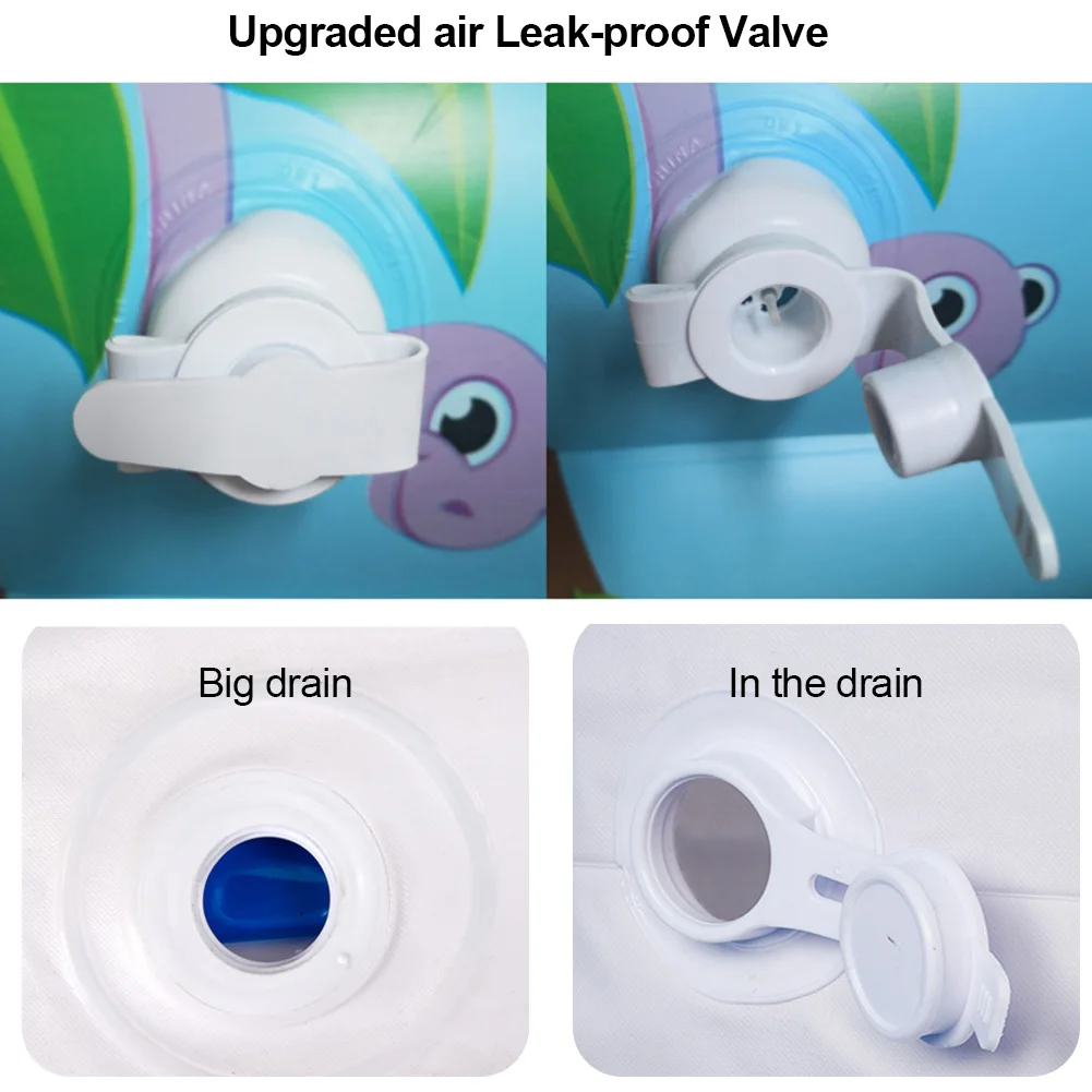 Детский надувной бассейн домашний износостойкий плотный морской для шаров |