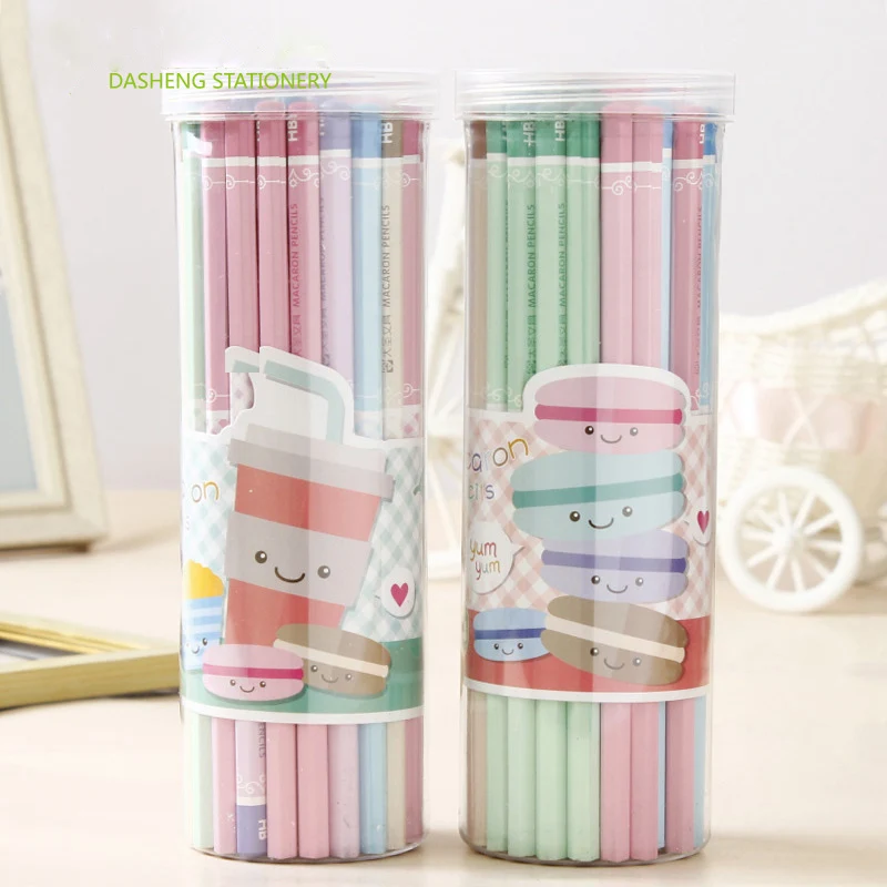 50 шт. Карандаши детский набор карандашей карандаши Macaron цветные для школы офиса