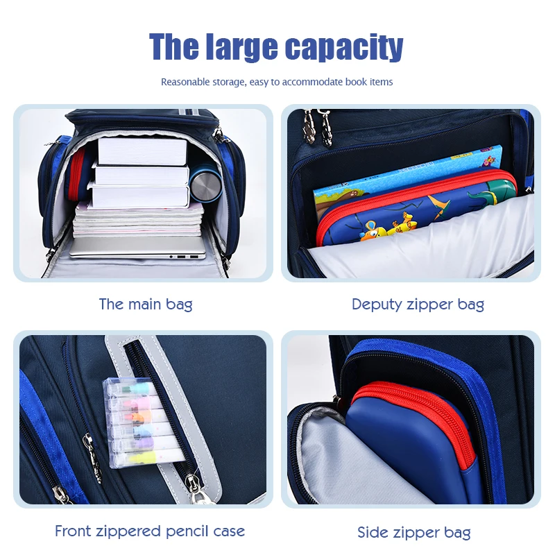 

Kids Backpack In Primary For Girl Schoolbag Boy Waterproof Backpacks mochila infantil custom bag Children Orthopedics schoolbag