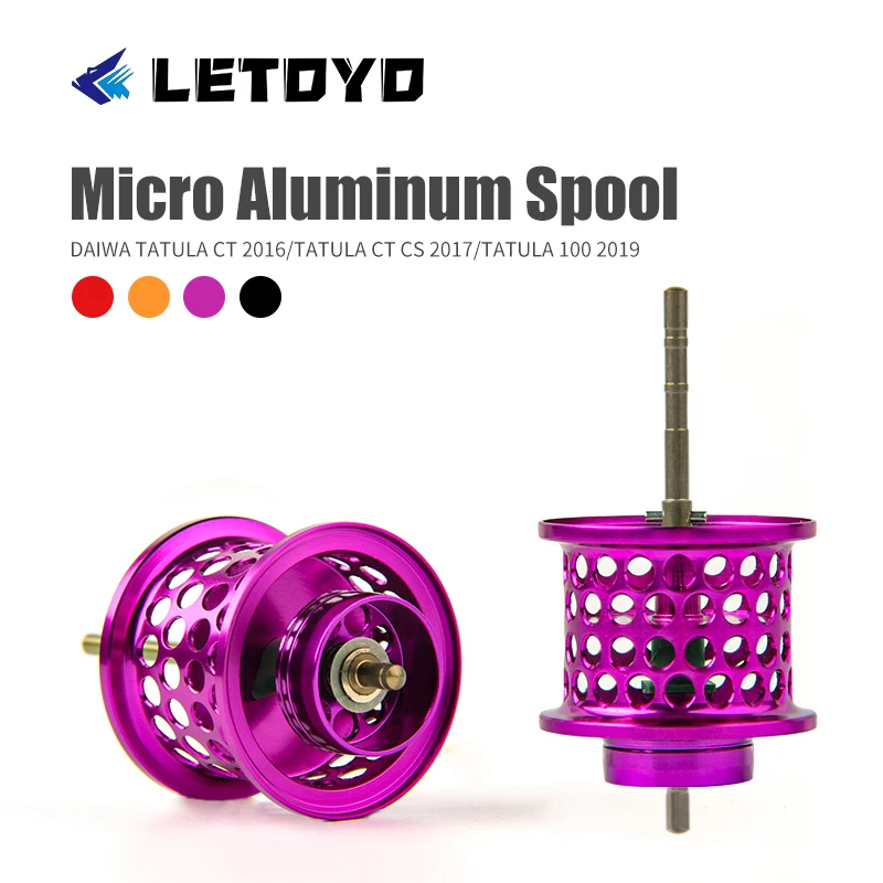

LETOYO DIY DAIWA Fishing Reel Microcast Spool 2019 TATULA 100 / 2016 TATULA CT / 2016 CT / 2017 2016 TATULA CT CS Shallow Spool