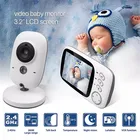 Беспроводная видеоняня с цветным экраном 3,2 дюйма, детская няня с высоким разрешением, домашняя камера безопасности, наблюдение за температурой и ночным видением