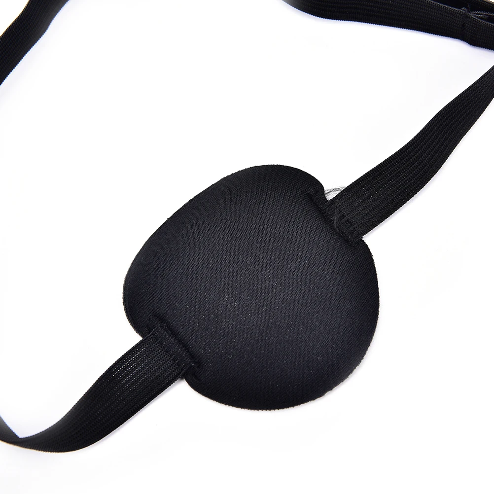 

3D Foam Groove Eyeshade Hot Single Eye Patch Eye Patch Halloween Party Pirate Costume Accessory Concave Eye Patch Care Tool