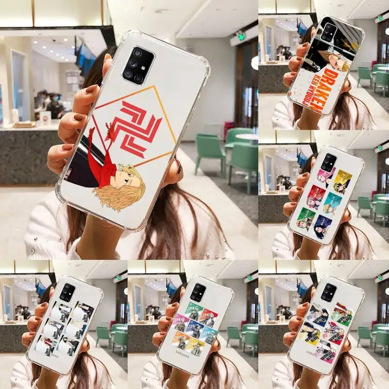 

Tokyo Revengers Phone Case Transparent For Samsung A51 A50 A71 A70 A81 M60S Note S21 S 20 10 9 8 11 E Plus Ultra