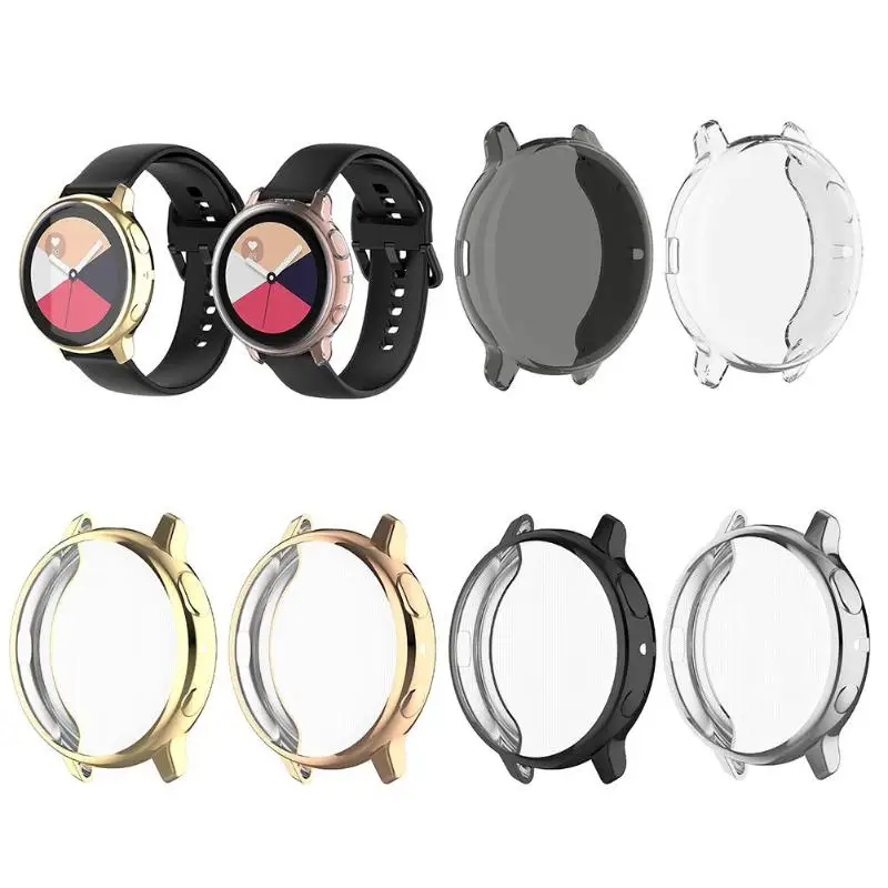 Защитный чехол из ТПУ для Samsung Galaxy Watch Active 2 40 мм R830 музыкальная рамка аксессуары