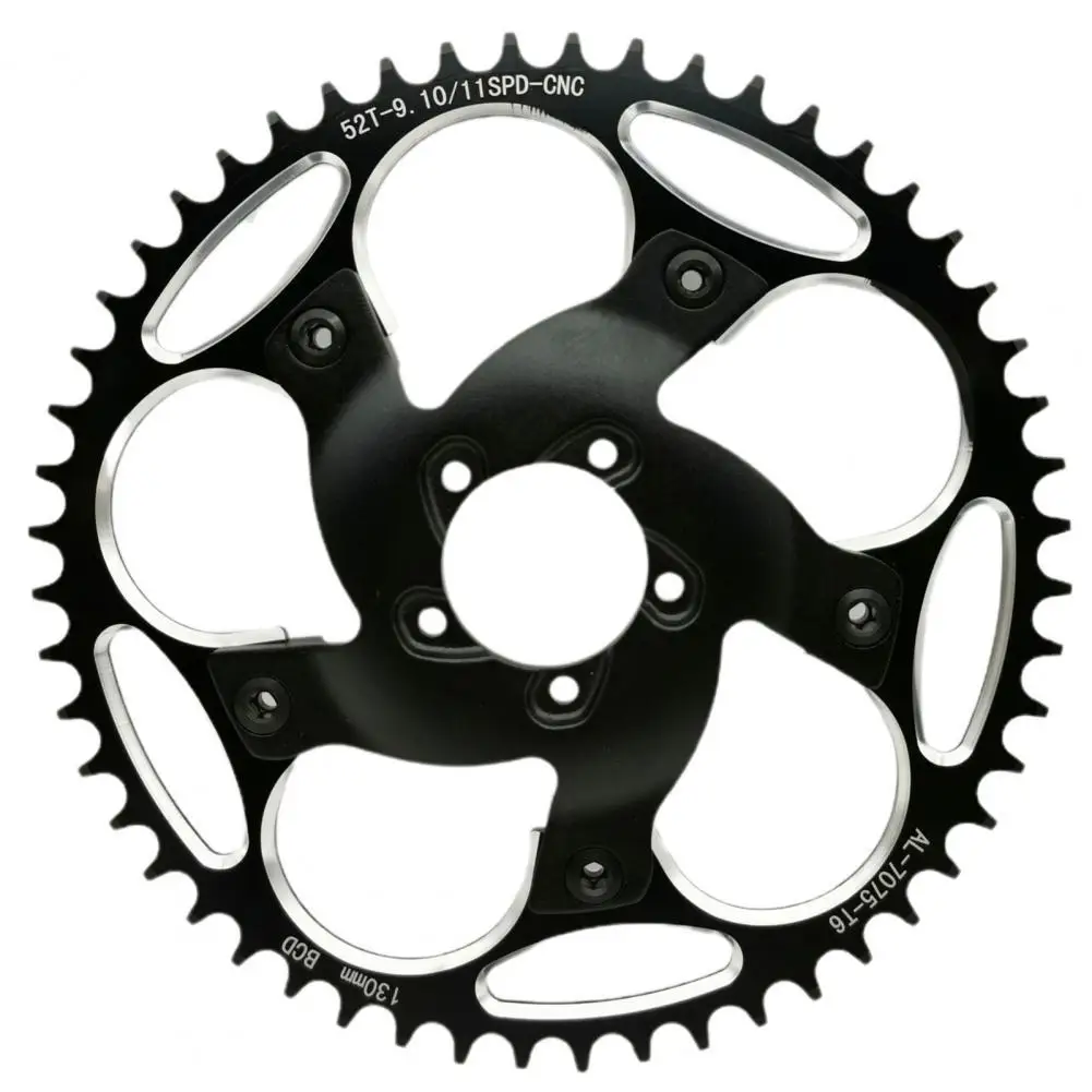 Цепная Звездочка 50T/52T/54T/56T/58T/60T для Bafang Motor BBSHD 130BCD цепное колесо|Шатун и передняя