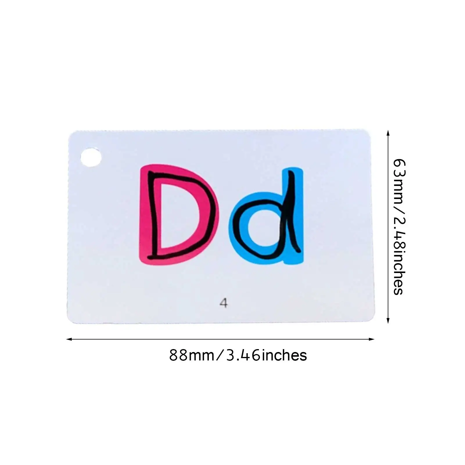 

26 Letter English Flash Card Alphabet Letter Board Handwritten With Pen Early Education Cognition English Learning Word Card