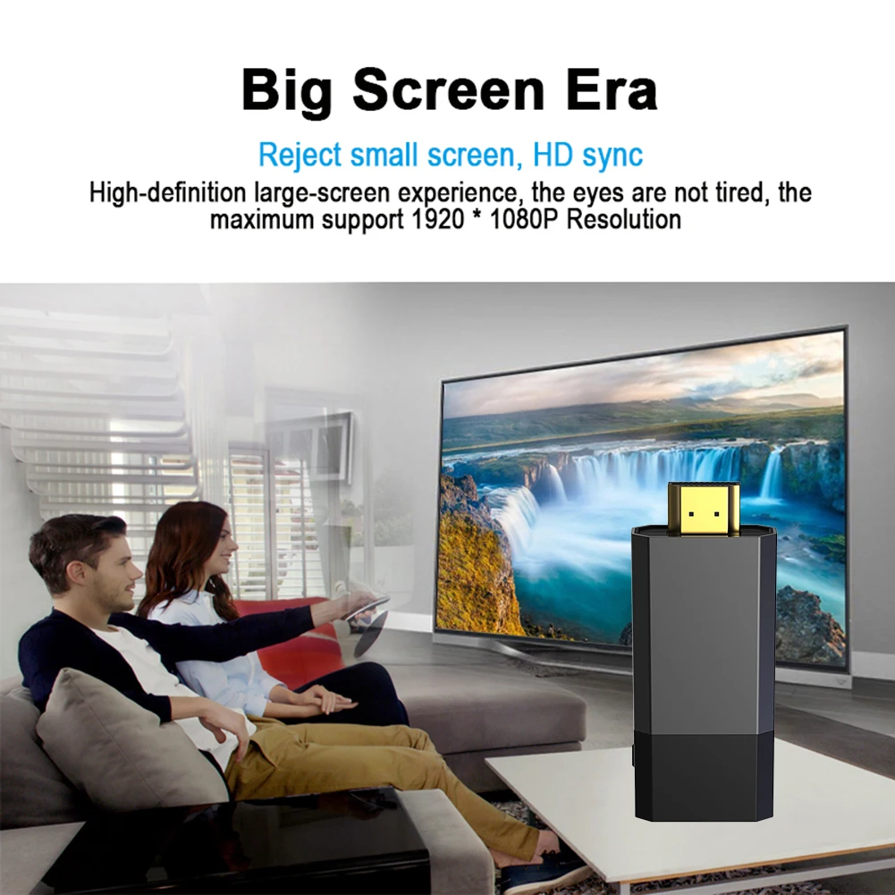 Practical Stick Smart Wireless Receiver WiFi Display Dongle Screen Mirroring Share HDMI-compatible for iPad | Электроника