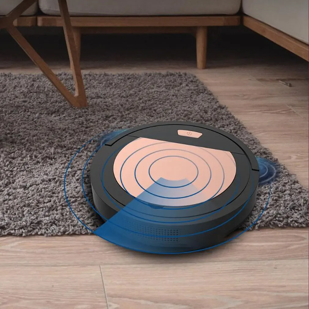 

Mini Smart Vacuum Cleaner Sweeper USB Rechargeable Cleaning Sweeping Robot Household Wireless Vacum Cleaner Vaccum