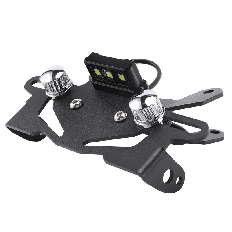 Motorcycle License Plate Holder Bracket LED Light for KTM 1290 Super Duke R GT 1290R 2014-2019