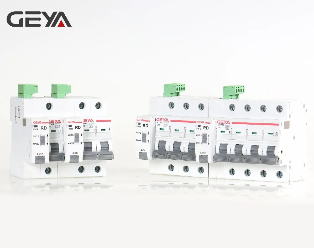 GEYA Din Rail GYM9 4P MCB с Autoreclose устройство автоматического возврата в исходное положение