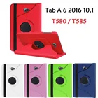 10,1 ''Tab A 6 2016 T580 T585 умный чехол для Samung tab A 10,1 2016 T580 T585 чехол 360 Вращение PU Чехол подставка защитный чехол