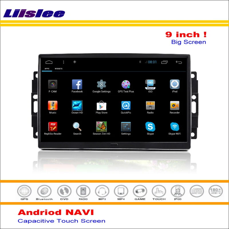 Автомобильная система GPS навигации на платформе Android для Chrysler 300 300C 2005 ~ 2010 Радио