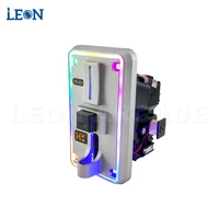 multi coin acceptor electronic roll down coin acceptor led selector mechanism vending machine mech arcade accessories