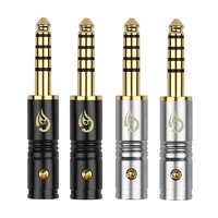 4 4mm headphone jacks 5 poles stereo gold copper for sony nw wm1z nw wm1a amp player headset audio connector hifi plug mini jack