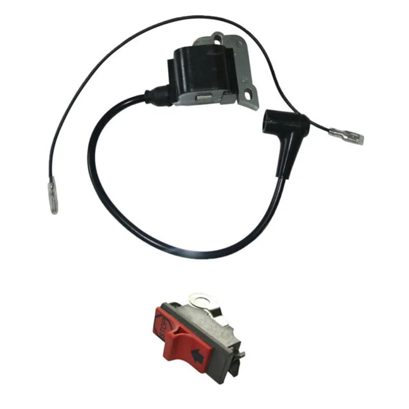 Ignition Coil Magneto &amp On Off Switch For Husqvarna 50 51 55 254 257 261 262 266 268 272 XP Chainsaw Replace Parts |