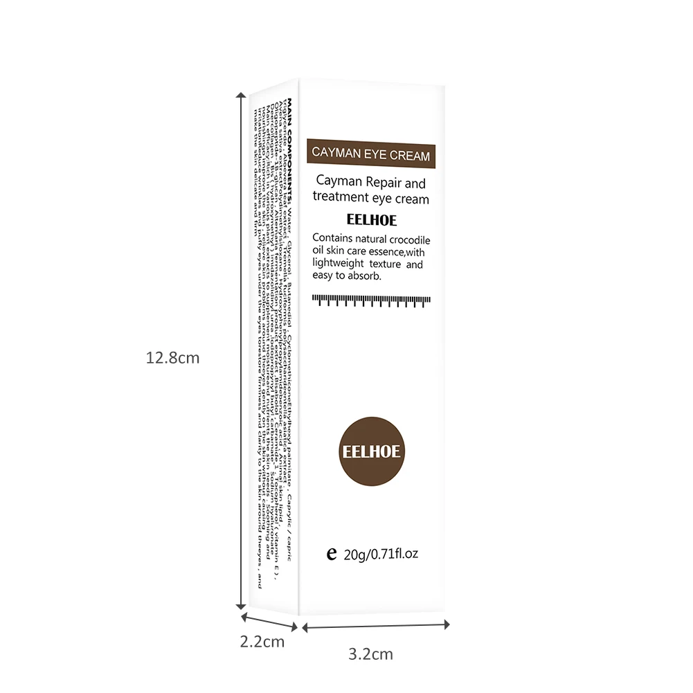 

Anti Wrinkle Anti Aging Serum Crocodile Eye Cream Remove Dark Circles Puffiness Lighten fine lines Whitening Moisturizing