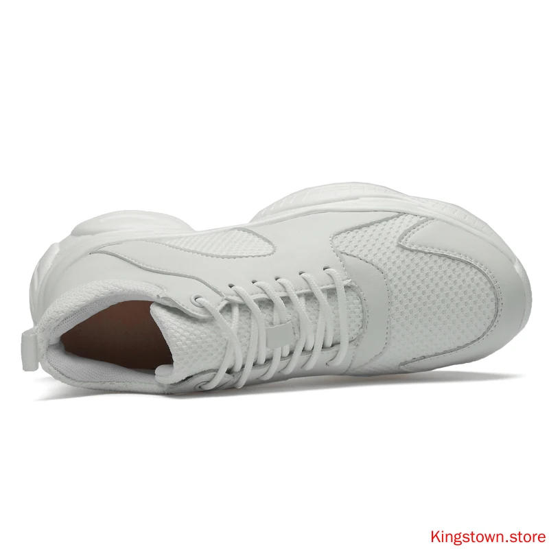 Мужские кроссовки увеличивающие рост на высоком каблуке 7 см спортивные |