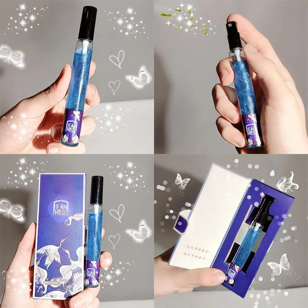 

12ml Long Lasting Quicksand Perfume Fashion Lady Light Cologne Fresh Mood Spray Fragrance Attracts Air Body Deodorant Phero T9H0