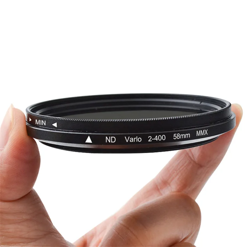 Различные регулируемые нейтральные фильтры для цифровой DLSR камеры 49 52 55 58 62 67 72 77