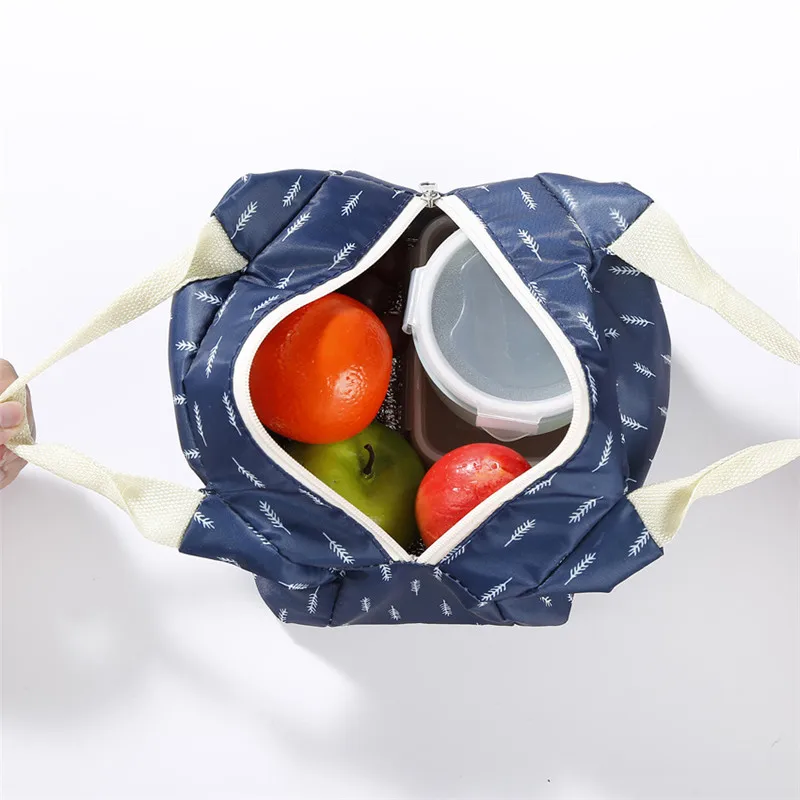Hot Lunch Bag Insulated Thermal Cool Bags Picnic Food Box Built in Aluminium Foil | Багаж и сумки