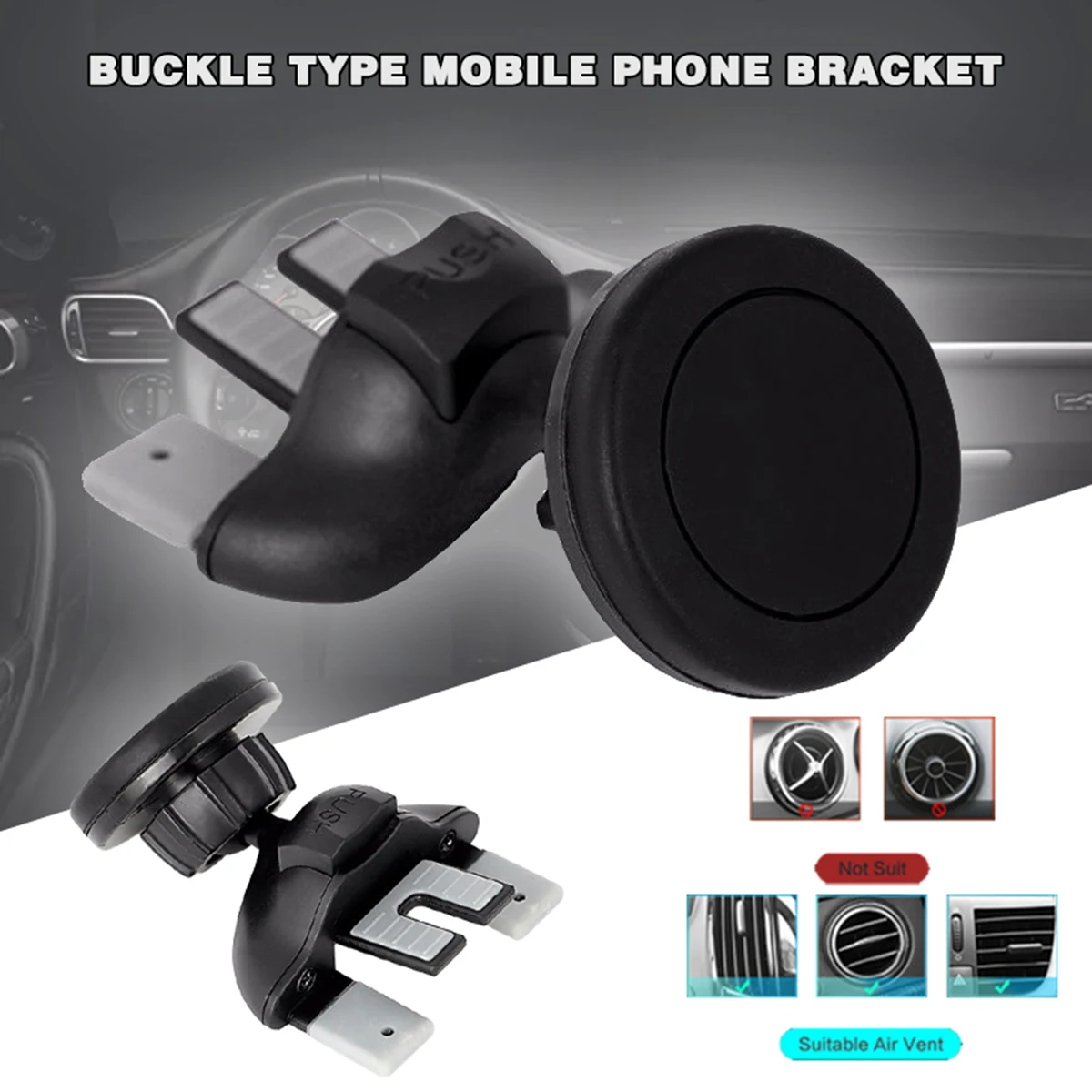 Магнитный автомобильный держатель для мобильного телефона huawei P30 P20 Pro mate 10 20