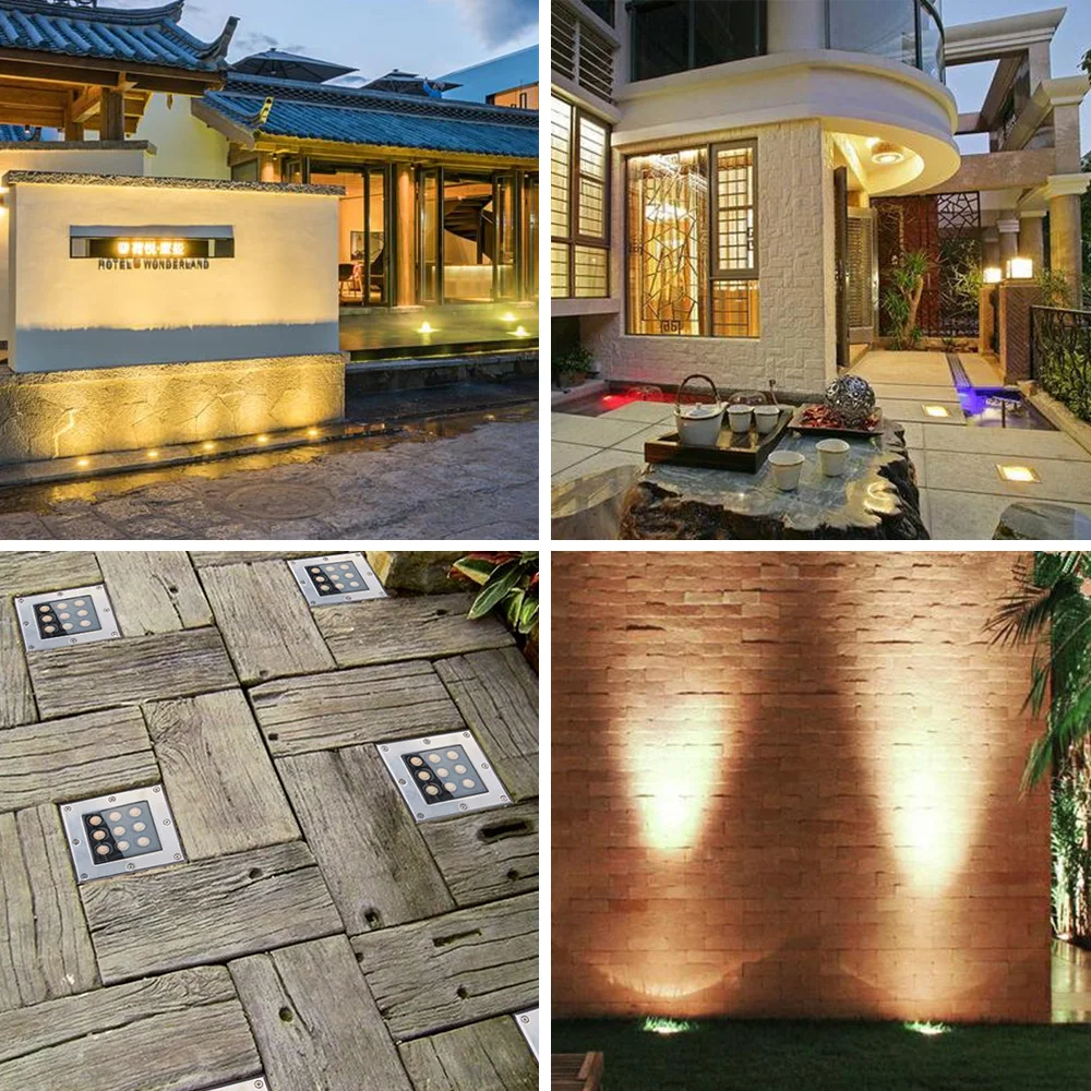 Фонари Подземные СВЕТОДИОДНЫЕ 3 Вт 4 5 6 9 12 16 Вт|in ground lighting|led buried lightburied light |