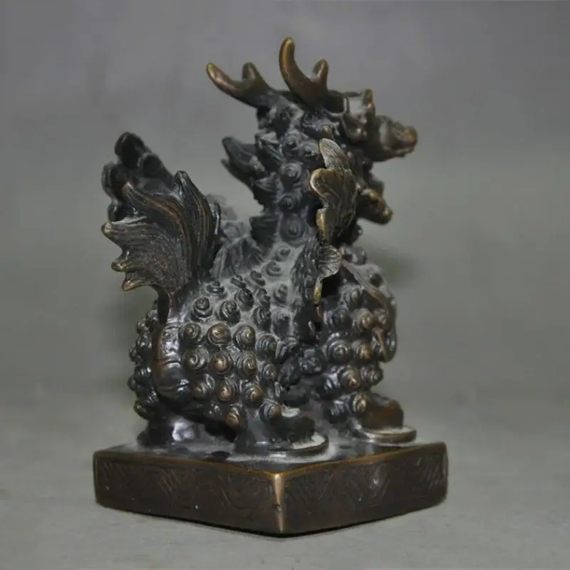 Статуя талисмана крыла кайлина цилина фигурка животного для украшения коллекции