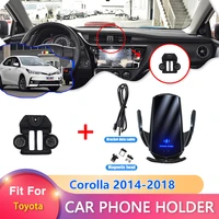 car mobile phone holder for toyota corolla e160 e170 2014 2015 2016 2017 2018 telephone bracket support accessories for iphone