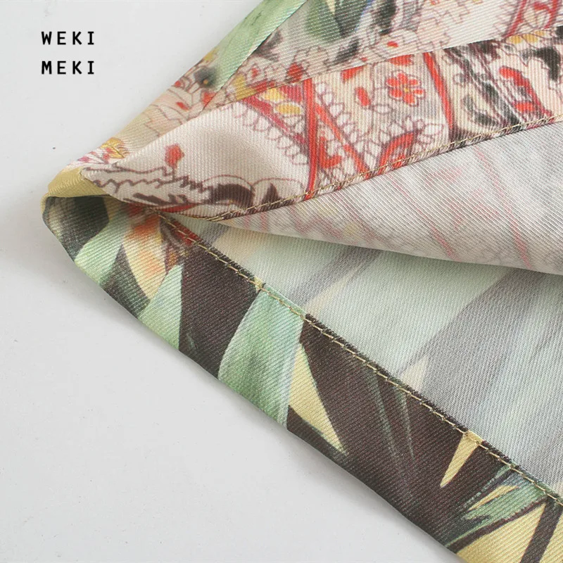 

Summer Woman Jumpsuits England Style Polyester Print LOOSE Sashes Sleeveless Jumpsuits for Women 2021 Elegant Wide Leg Jumpsuit