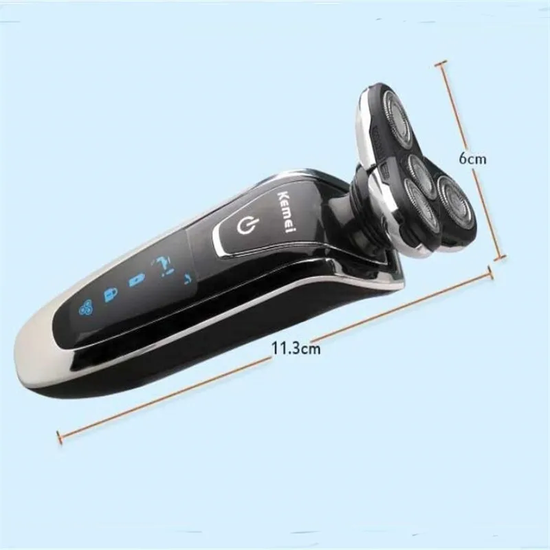 Электробритва для мужчин машинка бритья лица и бороды триммер усов набор ухода 3D