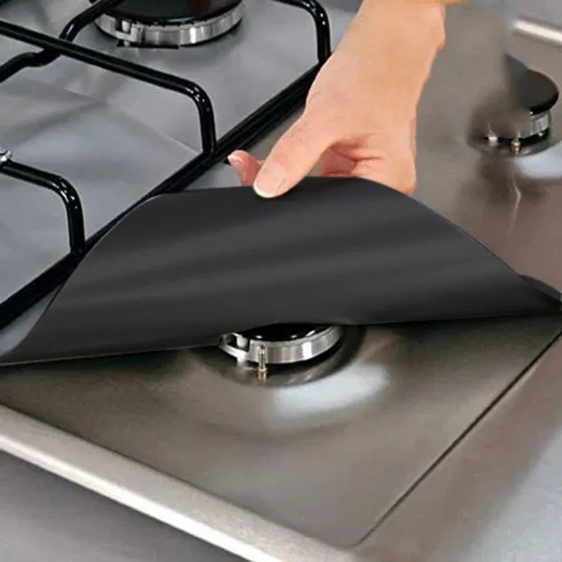 Многоразовая подкладка для газовой плиты горелка защита от пожаров кухонные