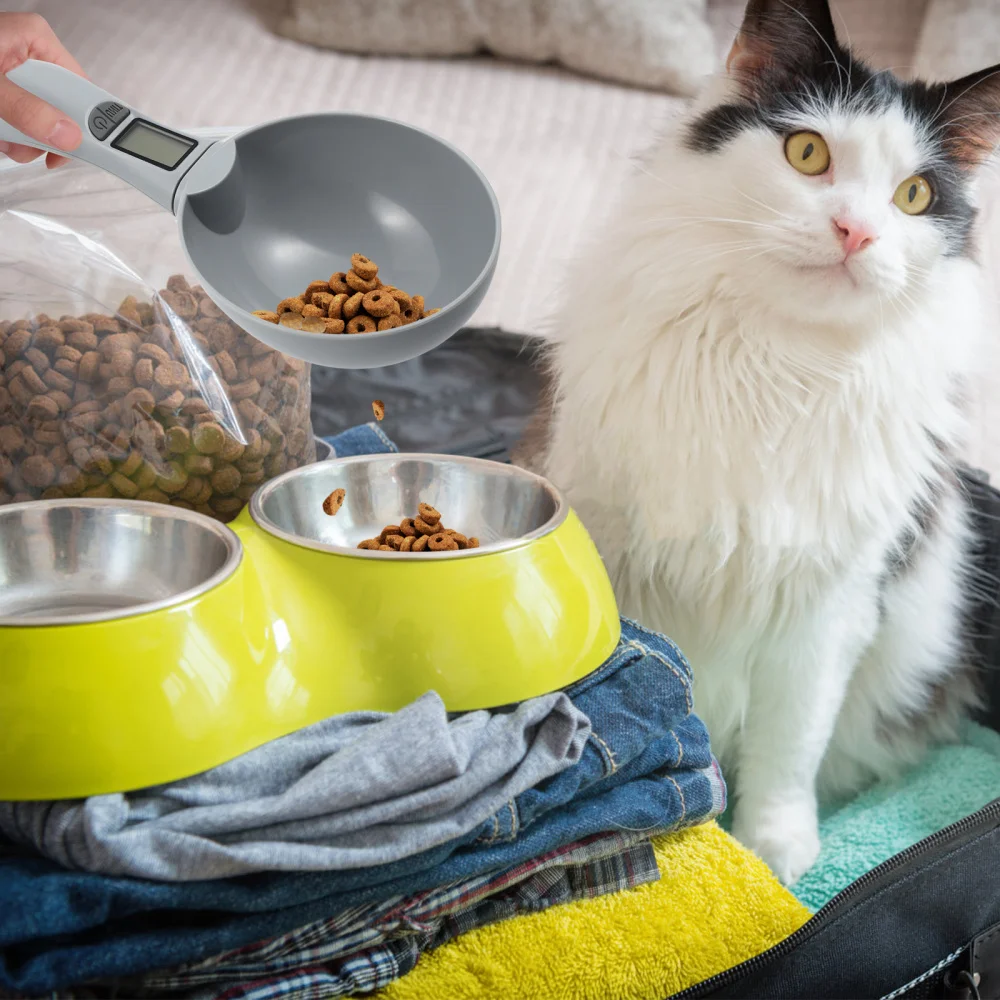 ПЭТ пищевой Совок точный корм для собак мерный стаканчик Съемная Cat er|Кормление