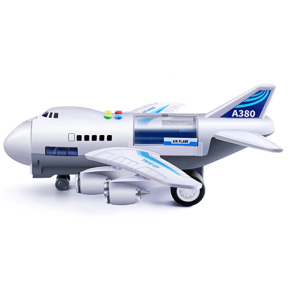 

Airplane Story Track Inertia Large Model Early Education Aircraft Toy Light Music Enlightenment Simulation Funny Kids Gifts
