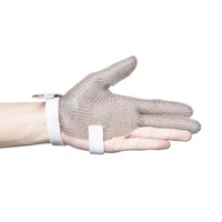 stainless steel ring welding 55 level metal wire gloves cut slaughter electric shear saw anti cut gloves