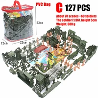 a set of 97114127 childrens military corps toy soldiers battle sand table model model train resin kit street castle model war