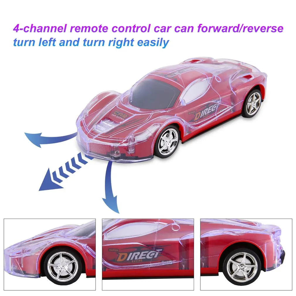 S222 гоночный автомобиль 1:24 RC спортивный автомобиль эффектный мигающий светодиодный фонарь Радиоуправляемый автомобиль Подарочная игрушка для детей мальчиков и девочек