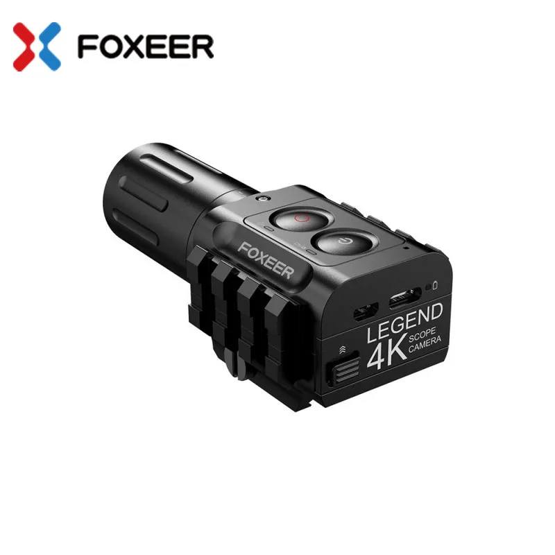 

Foxeer Legend 4K 25mm/35mm/50mm Airsoft Scope FPV Action Mini Camera For CNC Ambrella 1X-5X Digital Zoom w/ WIFI APP Part Accs