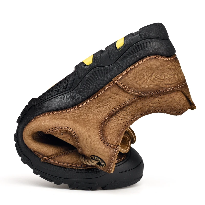 

Men's Shoes Lace-up Man Outdoor Casual Shoes fashion Quality genuine Leather oxfords Man Flats Shoes Moccasins Shoes 38-44