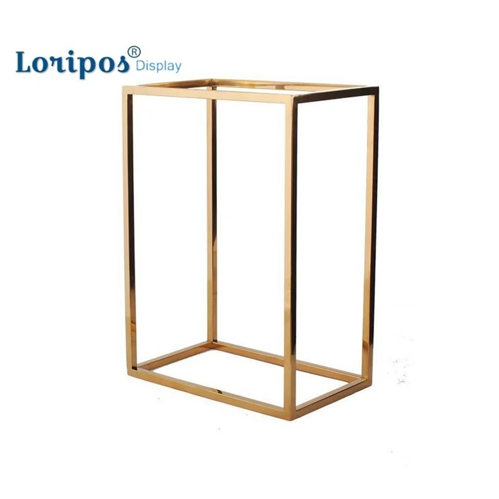 Высококлассная металлическая полка из нержавеющей стали для демонстрации