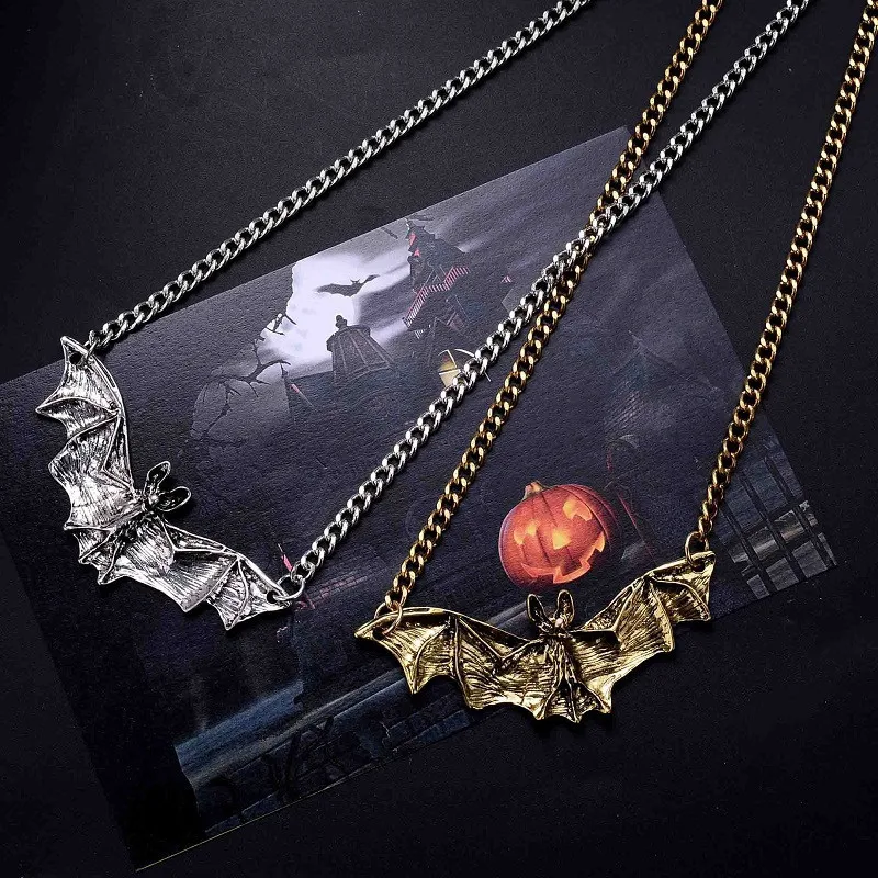 Колье с подвеской в виде летучей мыши для мужчин и женщин | Украшения аксессуары