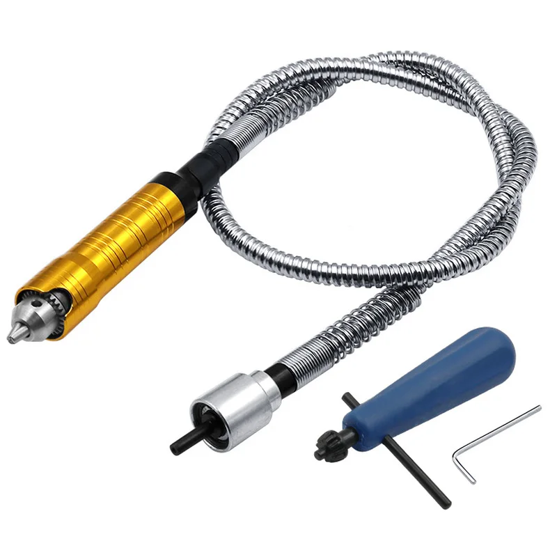 

Rotary Grinder Tool Flexible Flex Shaft Fits + 0.3-6.5mm Handpiece For Dremel Style Electric Drill Rotary Tool Accessories