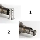 Универсальный глушитель для выхлопной трубы из нержавеющей стали, 51 мм, глушитель для шумоподавления дБ для Honda, YAMAHA, Kawasaki, Suzuki 87HE