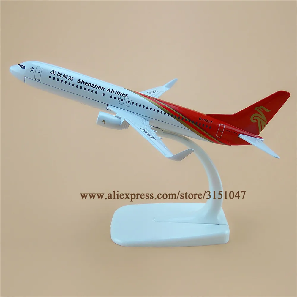 16 см Air China SHENZHEN Airlines Boeing 737 B737-800 модель самолета Модель сплав металлический