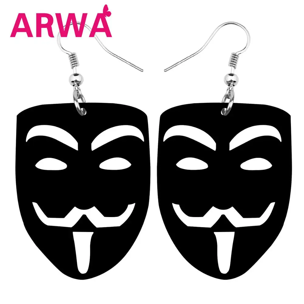 Акриловые большие аниме клоуны ARWA на Хэллоуин искусственные модные подвески для