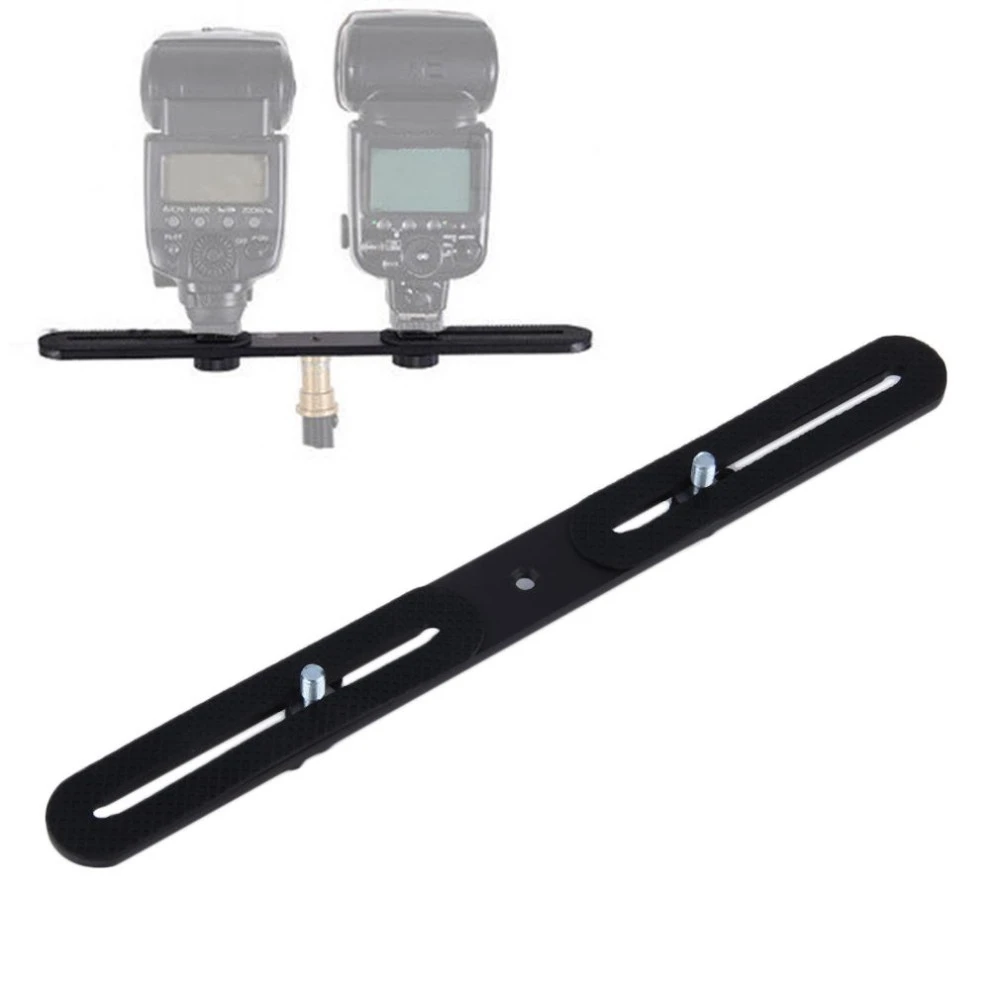 Универсальный двойной торцевой светильник держатель для горячего башмака