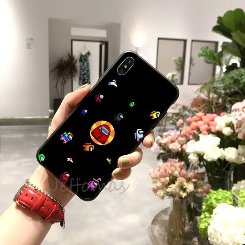 

Among Us Cartoon Phone Case for iPhone 11 12 mini pro XS MAX 8 7 6 6S Plus X 5S SE 2020 XR